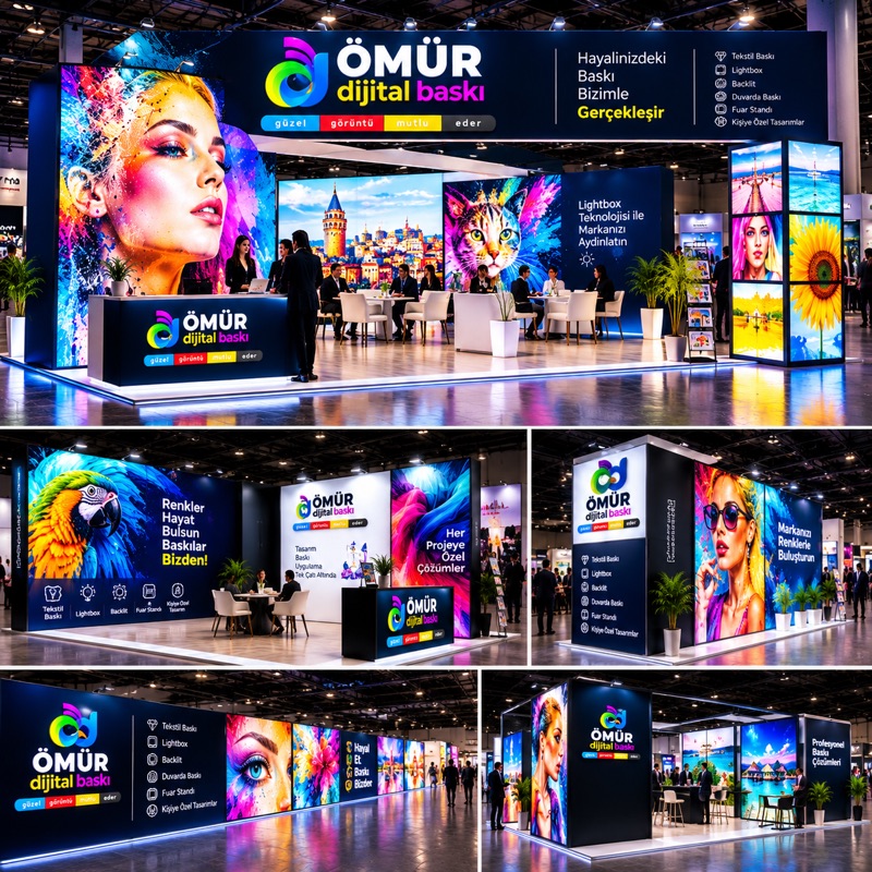 Modüler Fuar Standı - Ömür Dijital çalışma örneği 8