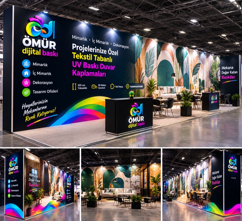 Modüler Fuar Standı - Ömür Dijital çalışma örneği 11